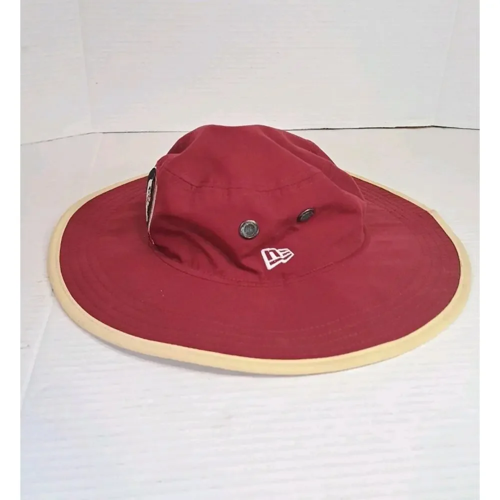 Florida State Seminoles Bucket Hat New Era One Size Fits All NCAA Logo Sun Cap